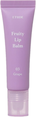 Etude Бальзам для губ с ароматом винограда - Fruity lip balm #03 grape, 10г