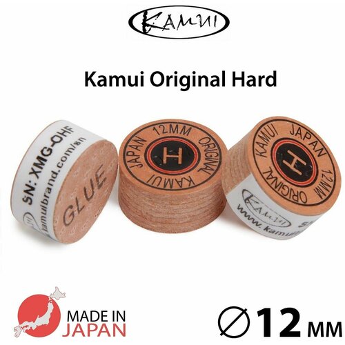 Наклейка для кия Камуи Ориджинал / Kamui Original 12мм Hard, 1 шт.