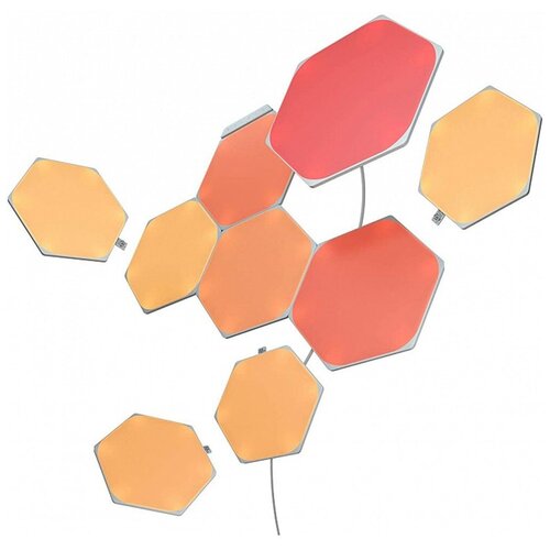 Стартовый комплект системы освещения Nanoleaf Shapes Hexagon Starter Kit (9 панелей)