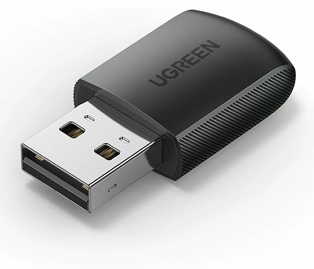 Wi-Fi адаптер USB WiFi адаптер для компьютера, два диапазона 2.4 и 5 Ггц / UGREEN CM448 (20204) AC650 Dual-Band Wi-Fi Adapter