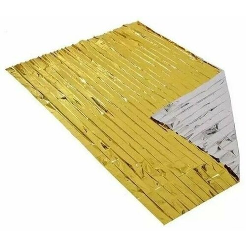 Термоодеяло спасательное изотермическое фольгированное Спасательное термо одеяло покрывало туристическое автомобильное 38000₽