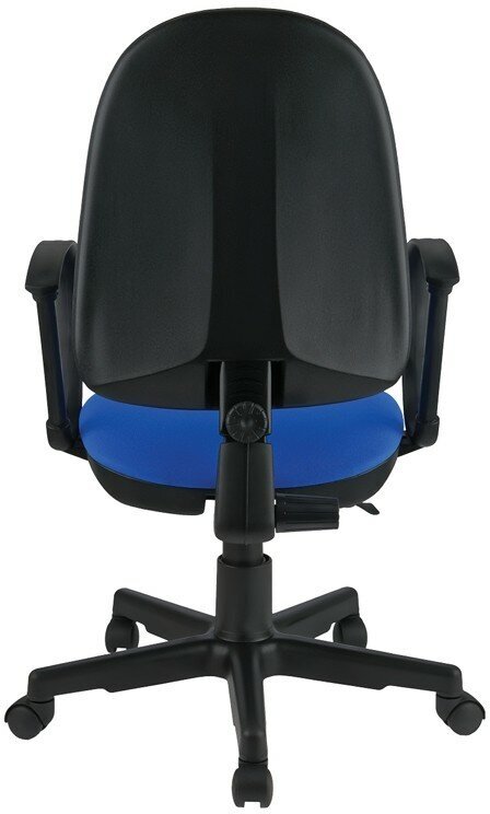 Компьютерное кресло Helmi HL-M30 Престиж для оператора, обивка: текстиль, цвет: черный/синий - фотография № 5