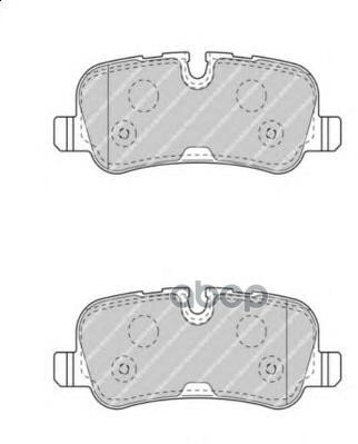 Колодки Зад. land Rover Discoevry Iii, Rangerover 2004=> Ferodo арт. FDB4105