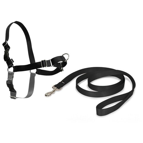 Шлейка Petsafe Easy Walk корректирующая черная для собак (XL, Черный)