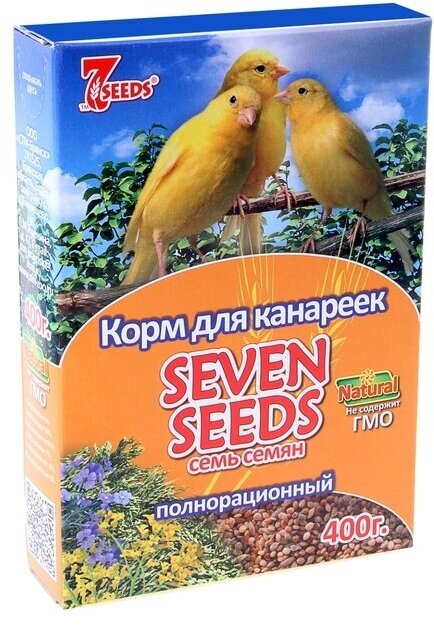 Корм Seven Seeds для канареек, 400 г