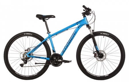 Велосипед STINGER 27.5" ELEMENT EVO синий, алюминий, размер 18"