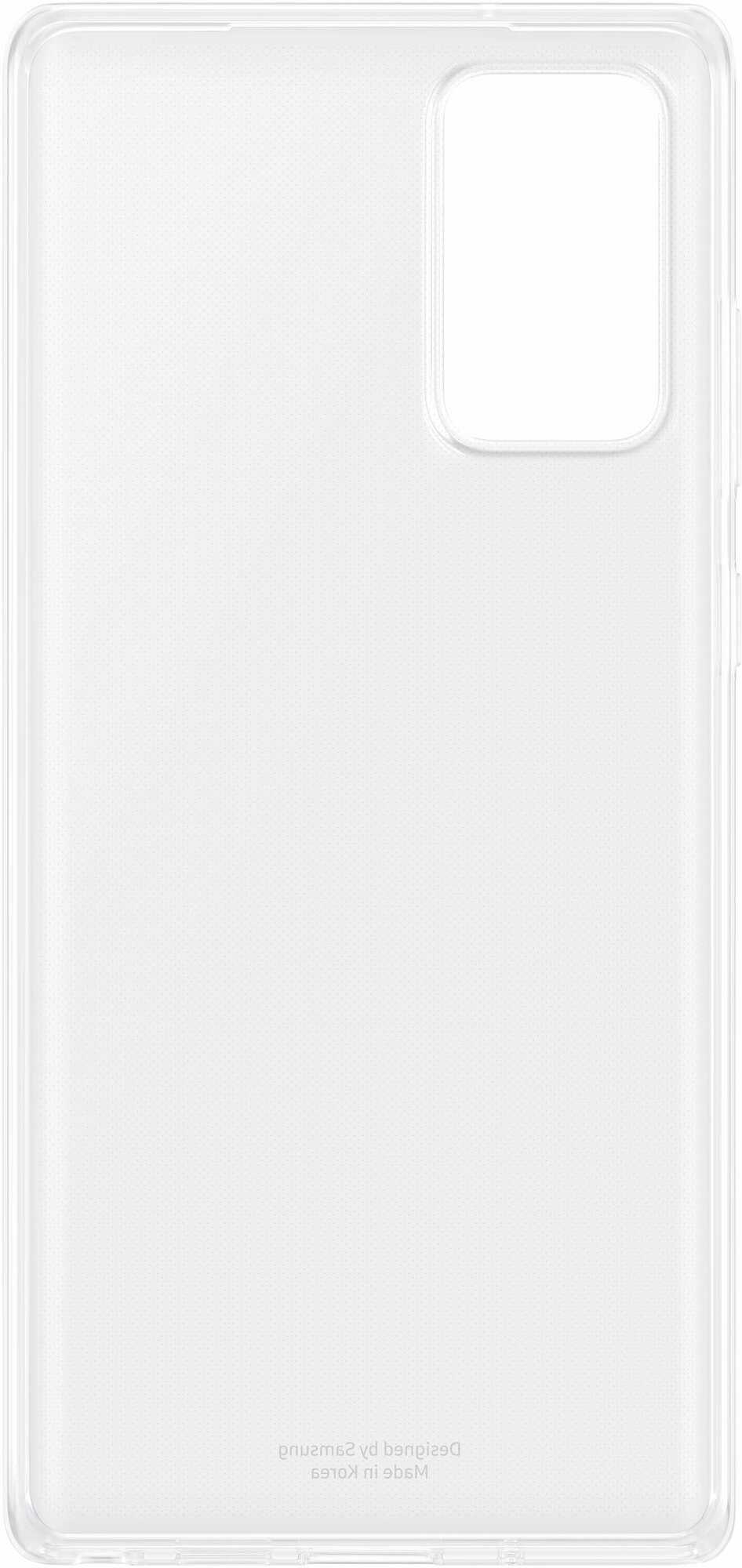 Чехол (клип-кейс) SAMSUNG Clear Cover, для Samsung Galaxy Note 20, прозрачный [ef-qn980ttegru] - фото №2