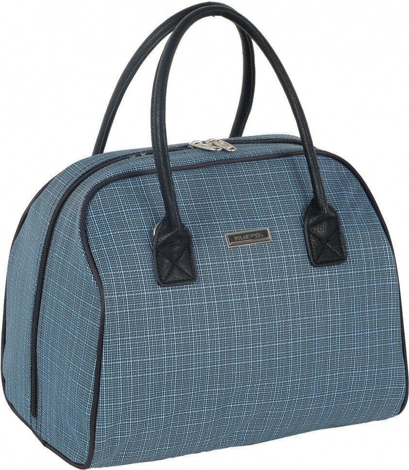 Дорожная сумка POLAR, сумка на плечо,ручная кладь Победа, полиэстер, удобная сумка, жаккард 34 х 30 х 24 - фотография № 18