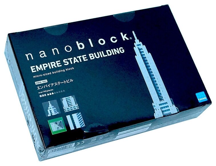 nanoblock Deluxe Эмпайр-стейт-билдинг NBM_004 - фотография № 4