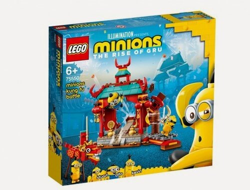 Изображение товара Конструктор LEGO Minions Minions: бойцы кунг-фу (LEGO 75550)
