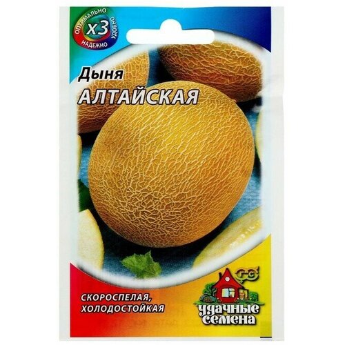 Семена Дыня Алтайская, 0,5 г серия ХИТ х3 10 упаковок семена дыня ладушка f1 вес 10 г
