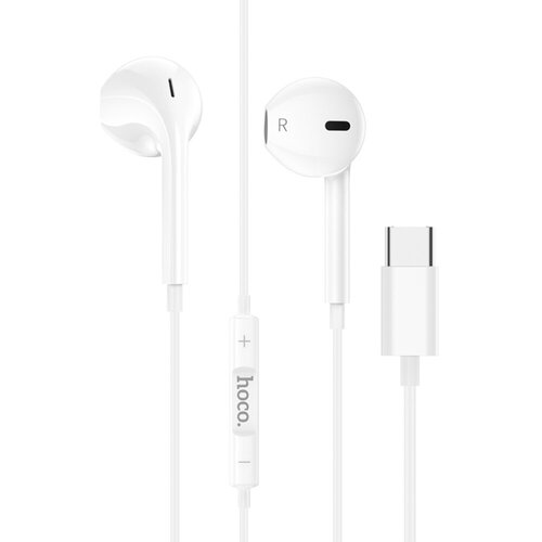 Наушники внутриканальные HOCO M101 Crystal joy Type-C 12 м цвет белый 31600₽