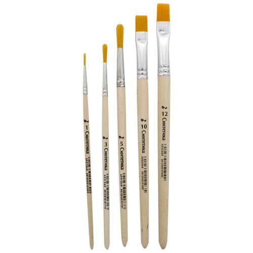 фото Набор 5 кистей ' хобби-4' артком