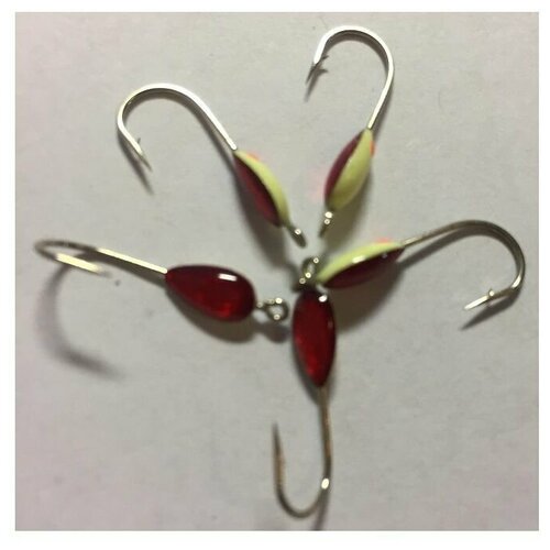 Мормышка корюшиная Smelt Glow EM00208 размер 65 крючок 10 5шт 600₽