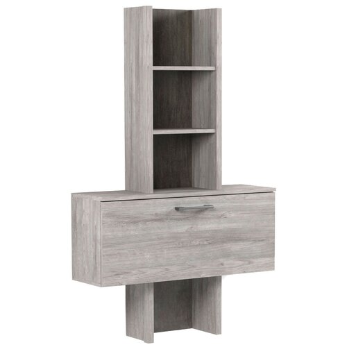 Стеллаж СБК Денвер Риббек серый 7760₽