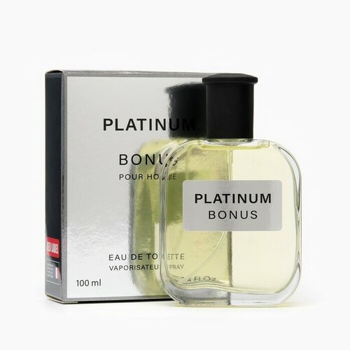 Туалетная вода мужская ТBonus Platinum, 100 мл today parfum туалетная вода мужская platinum elements 100 мл