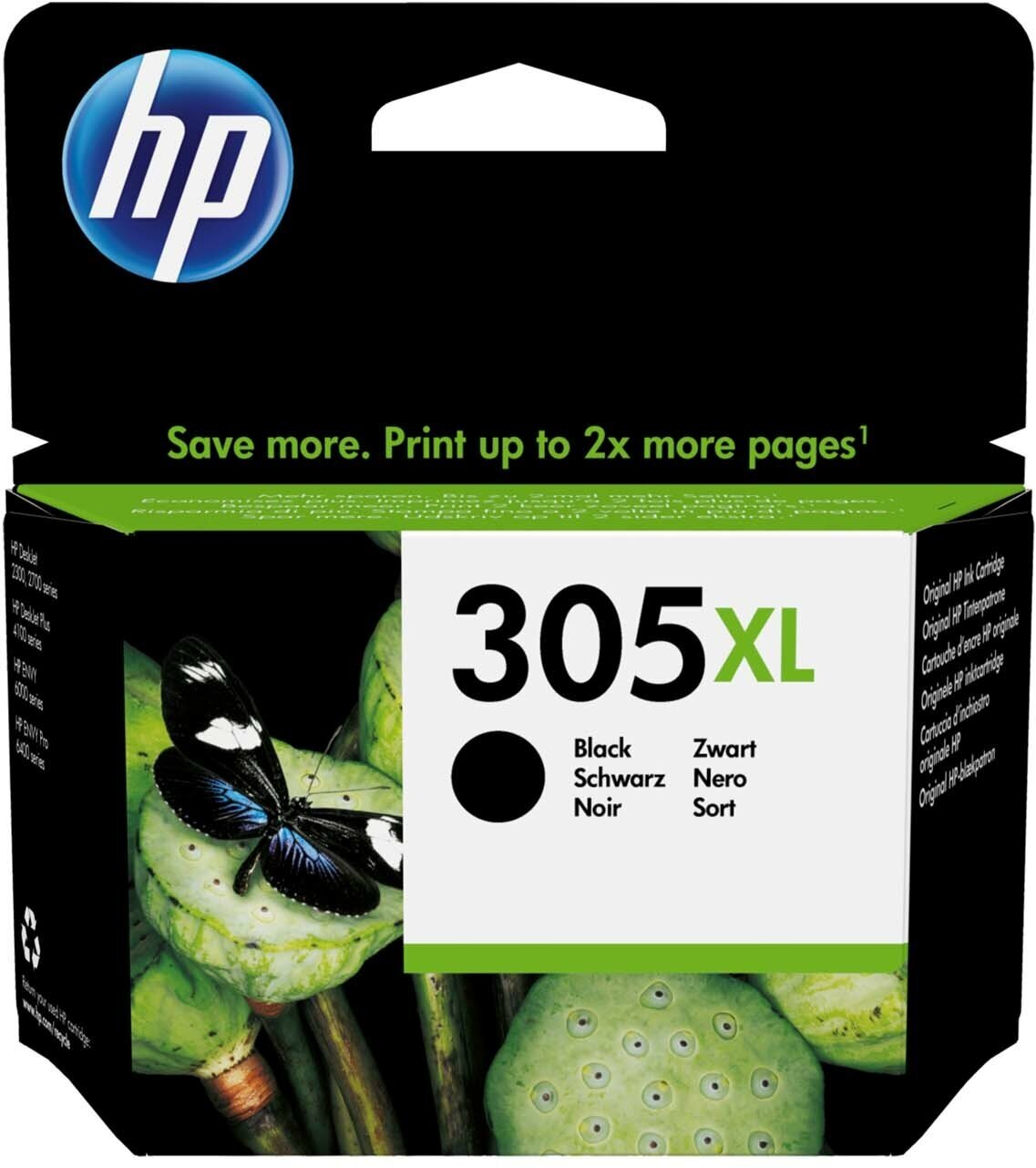 Картридж для струйного принтера HP 305XL черный 3YM62AE