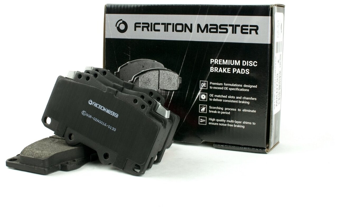 Тормозные колодки FRICTION MASTER MKD564 для Хонда Джаз 11.08, Цивик 5 V (Ej9, Ek3/4) 11.95-02.01; 4 (Eg, Eh) 10.91-11.95; (Eg) 10.91-11.95; 5 V (Ej9, Ek1/3/4) 11.95-02.01