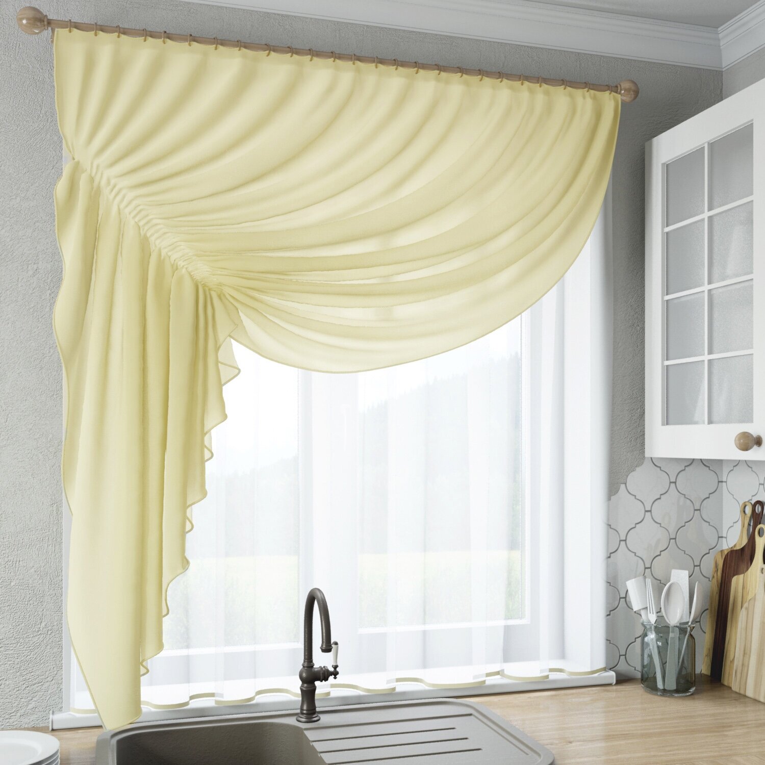 фото Штора Sola Ромео левая на ленте