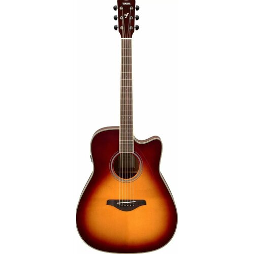 Трансакустическая гитара Yamaha FGC-TA Brown Sunburst