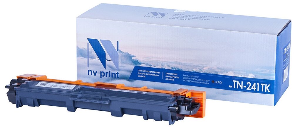 Лазерный картридж NV Print NV-TN241TBk для Brother HL-3140CW, 3150CDW, 3170CDW, DCP-9020CDW (совместимый, чёрный, 2500 стр.)