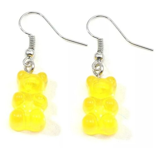 Серьги с подвесками GH, желтый