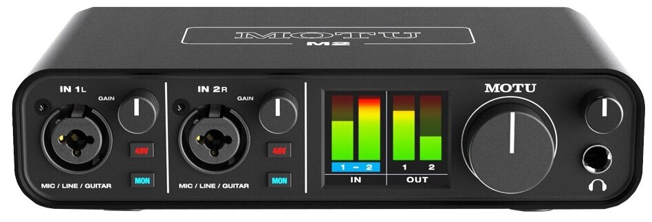 MOTU M2 внешний аудиоинтерфейс