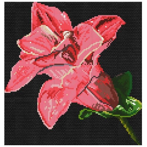 фото Набор для вышивания белоснежка 6011-14 мерцающий цветок