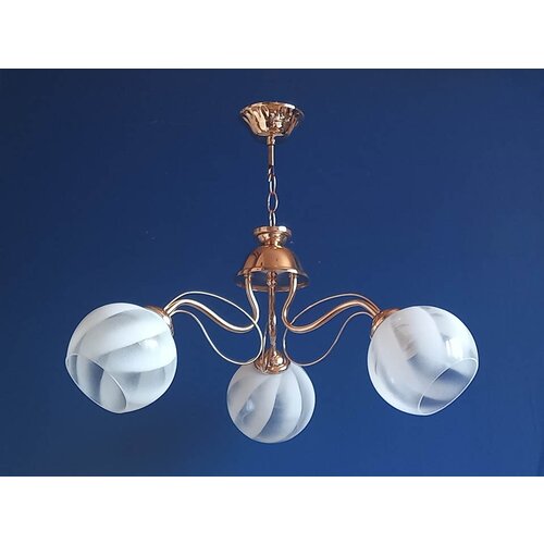 Люстра подвесная LS 864/3 цвет золото