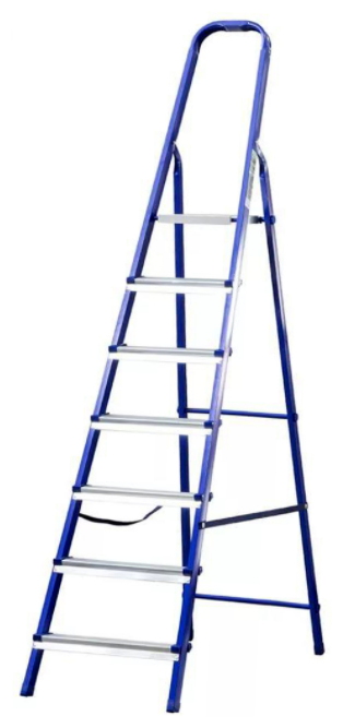 Лестница-стремянка стальная 7 ступеней