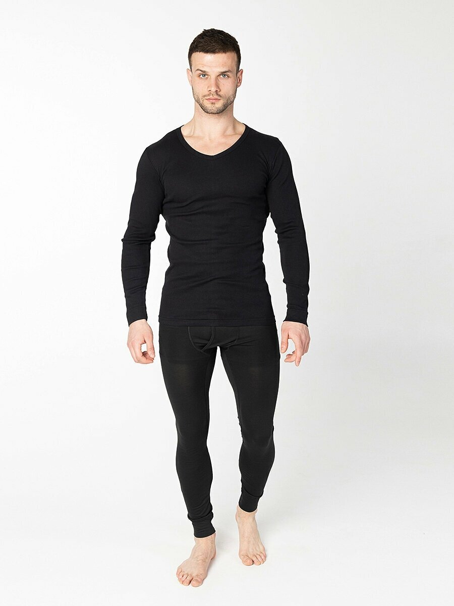 Лонгслив Oztas, размер M, , черный — фото 1