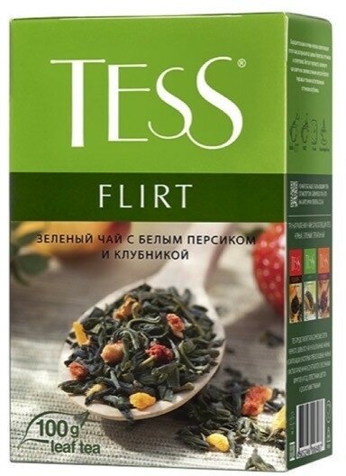 Чай зеленый листовой Tess Flirt (Тесс Флирт), 100 г 6006487