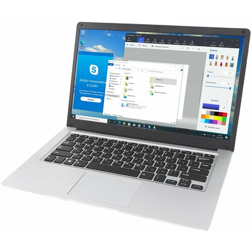 Ноутбук Azerty AZ-1403 14 1366x768 Celeron 2х110 GHz 6Gb eMMC 64GbSSD 256 Gb 1630000₽