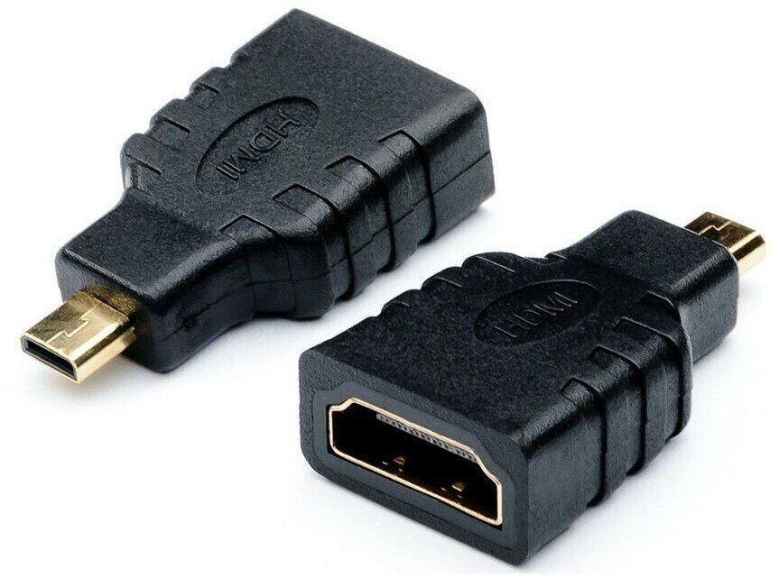 Переходник HDMI (F) - Micro HDMI (M), ATCOM (AT6090)
