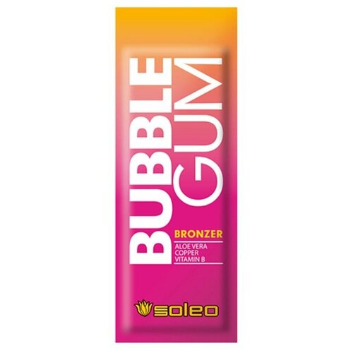 фото Soleo крем для загара в солярии bubble gum 15 мл 15 г 1 шт.