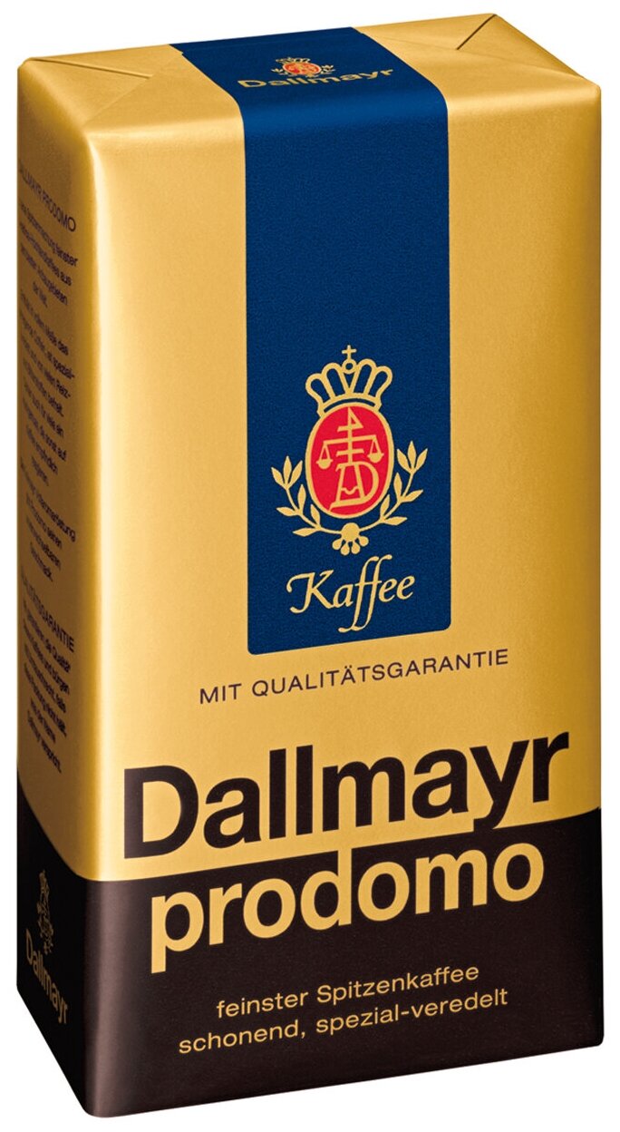 Кофе молотый Dallmayr Prodomo вакуумная упаковка, 250 г, вакуумная упаковка, 2 уп. - фотография № 3