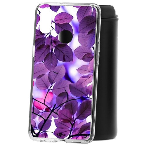 фото Чехол на samsung galaxy a10s kruche print purple leaves кruче