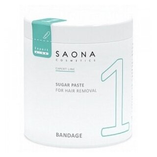 Паста для шугаринга №1 Бандажная (BANDAGE) SAONA Cosmetics Expert Line, 1000 гр