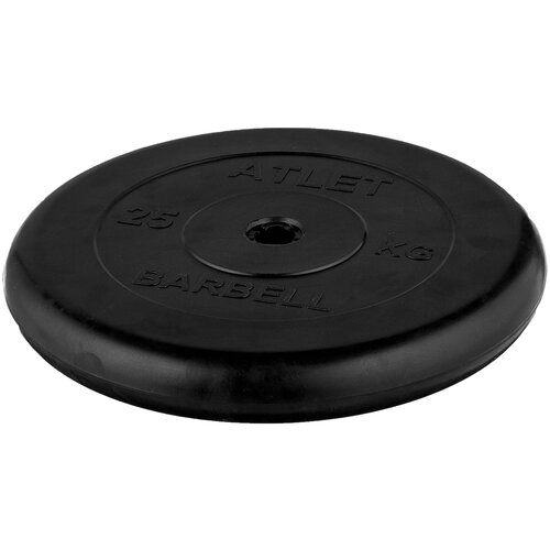 Набор дисков MB Barbell MB-AtletB26 25 кг 25 кг 1 шт. черный диски для штанг