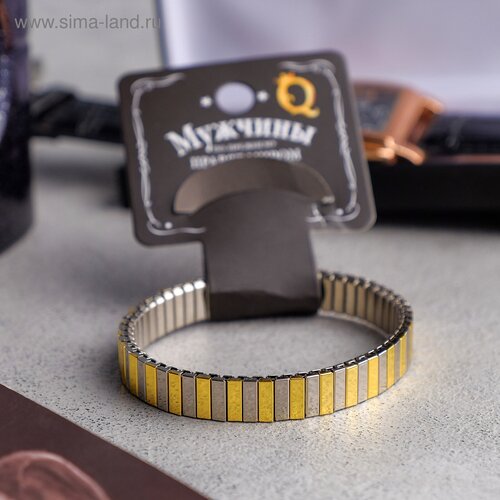 фото Браслет queen fair, серебряный, золотой