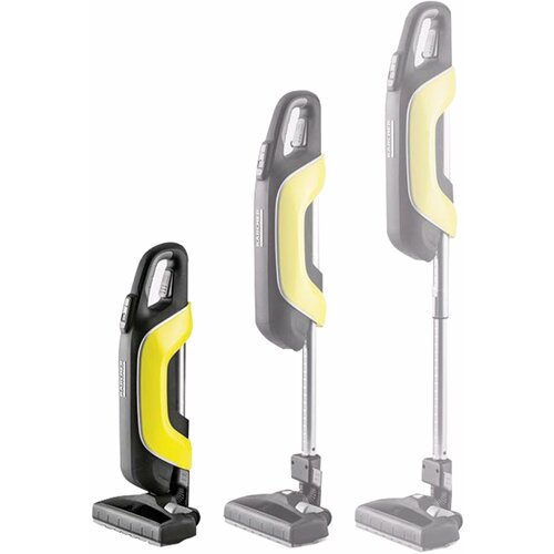 Пылесос KARCHER (керхер) VC5 вертикальный, с контейнером, мощность 500 Вт, желтый/черный, 1.349-105.0