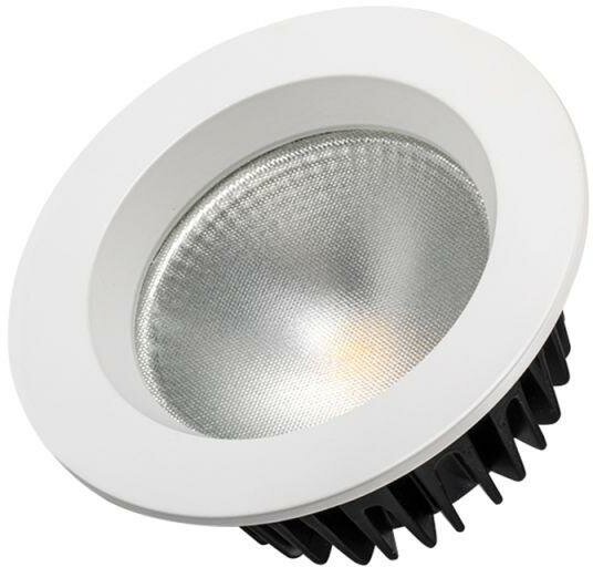 Светильник светодиодный LTD-105WH-FROST-9W Day White 110deg IP44 метал. | код.21492 | Arlight (9шт.в упак.)