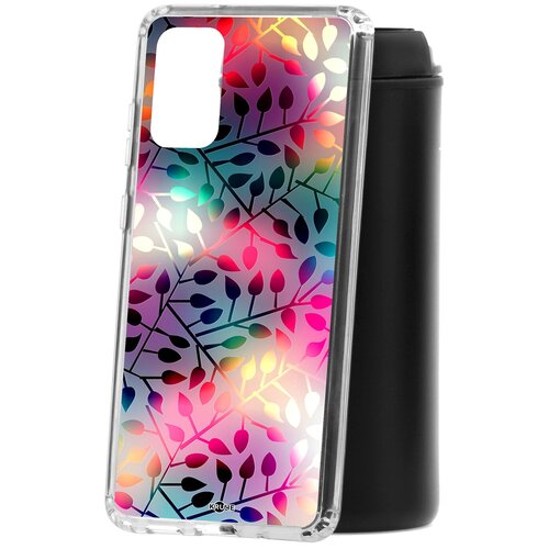 фото Чехол samsung s20 plus kruche print цветные листья кruче