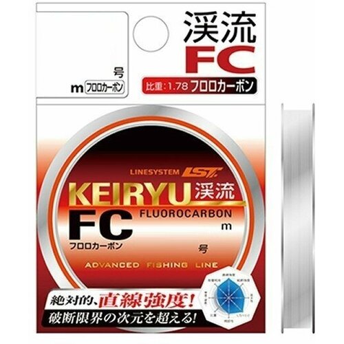 Флюорокарбон Linesystem Keiryu FC 10m #1,0 (0,165mm) флюорокарбон linesystem keiryu fc 10m 0 25 0 083mm 0000680249