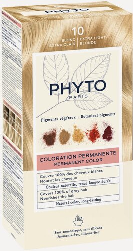Изображение товара Крем-краска для волос PHYTO Color Phytosolba 10 Экстра-светлый блонд 50/50/12 мл