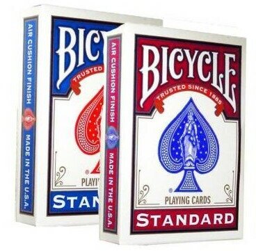 Карты "Bicycle Double Back Red/Blue"