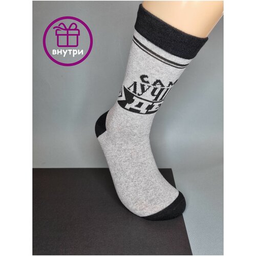 Носки Happy Frensis, размер 41-44, серый носки happy frensis размер 41 44 черный