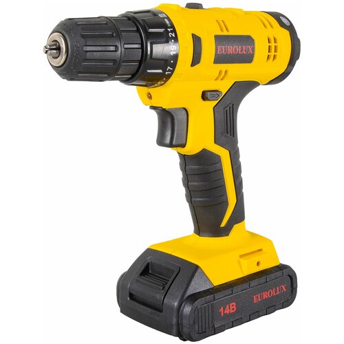 Аккумуляторная дрель-шуруповерт Eurolux ДА-142Li 428600₽