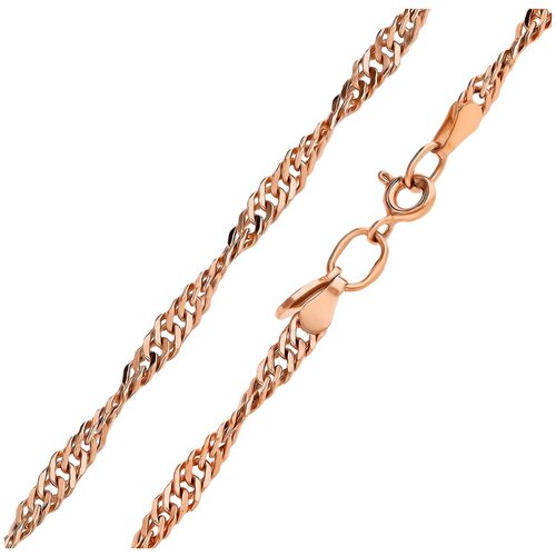 Цепь из золота плетения Сингапур 8060051П 6.09 65