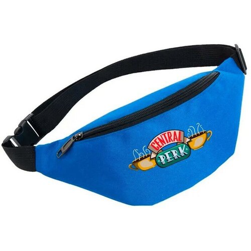 фото Сумка поясная noname, голубой